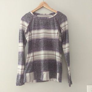 Lululemon Race Your Pace Long Sleeve Osaka Striped